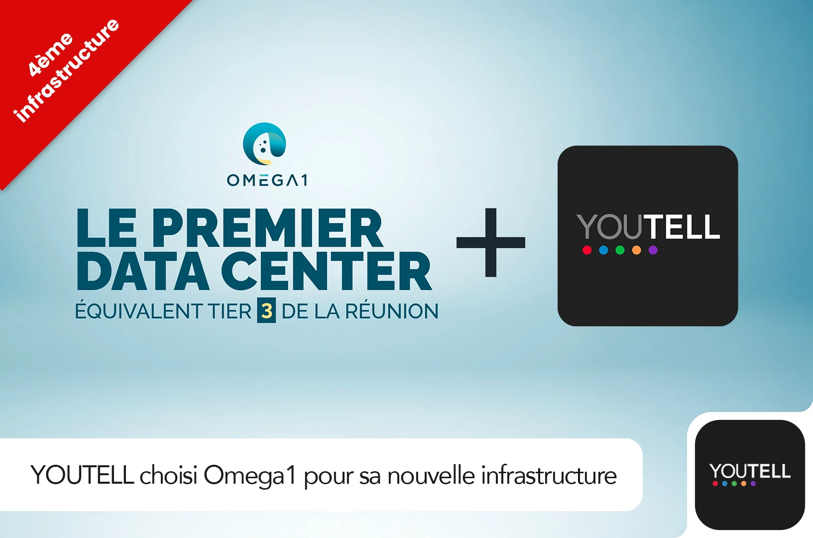 Pourquoi YOUTELL choisit Omega 1 : un datacenter Tier 3 pour des serveurs souverains et sûrs